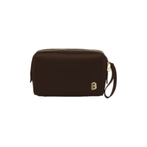 Leather toiletry bag