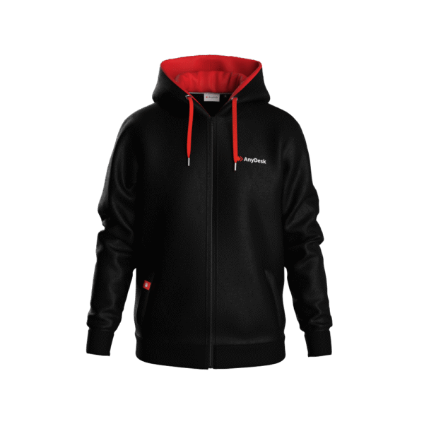 Timeless Zip Welt Pockets Hoodie - Image 3