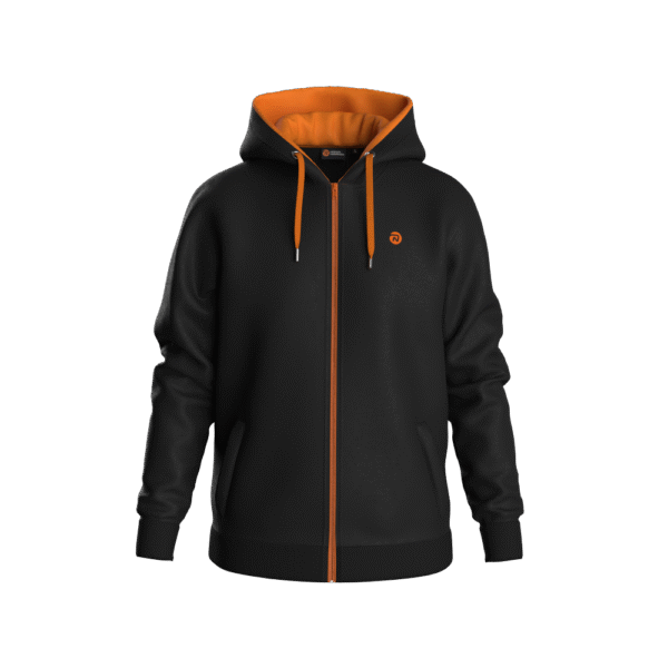 Timeless Zip Welt Pockets Hoodie - Image 4