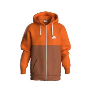 Timeless Zip Two-Tone Hoodie