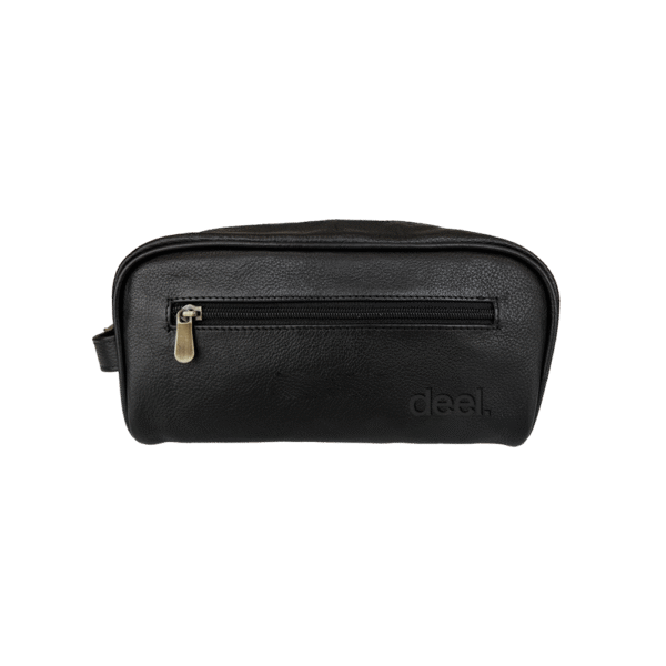 Leather Toiletry Pouch 'The Atlas'