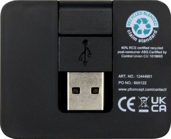 Recycled 4-Port USB Hub - Image 3