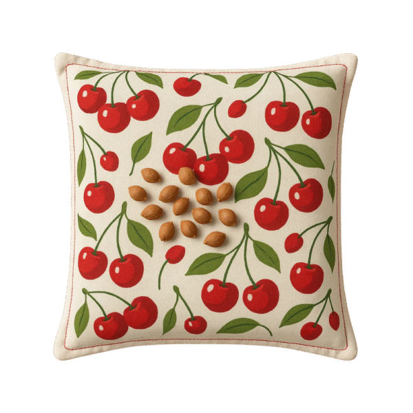 Cherry Stone Pillow