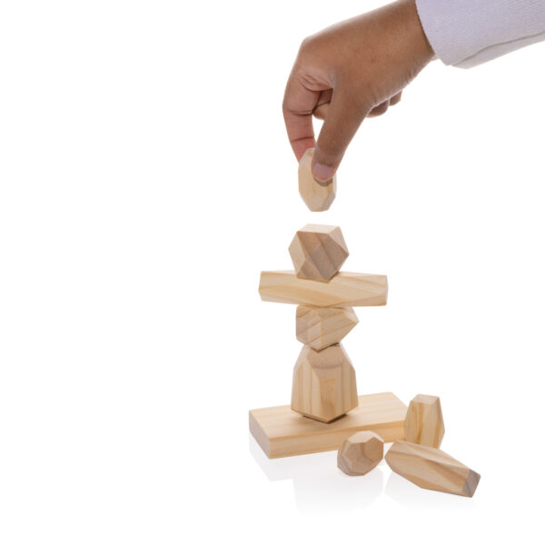 Wooden Balancing Rocks - Image 6