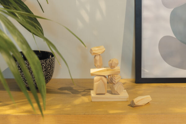 Wooden Balancing Rocks - Image 4