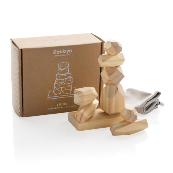 Wooden Balancing Rocks - Image 2